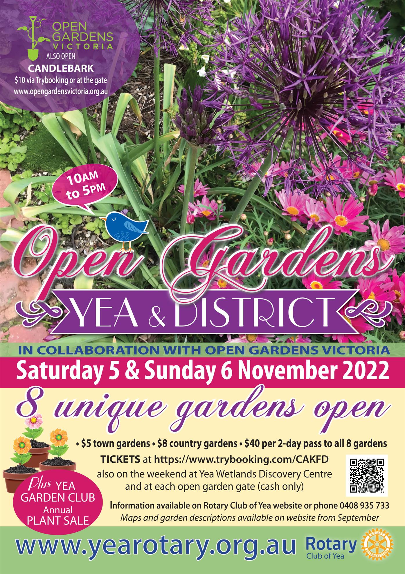 Open Gardens 22 Rotary Club of Yea